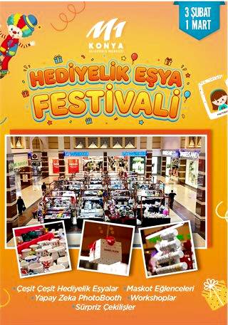 HEDİYELİK EŞYA FESTİVALİ VAR